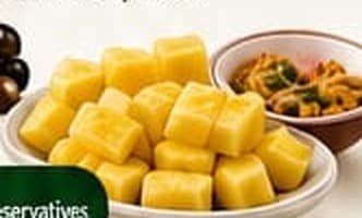 Pineapple Squares in Syrup